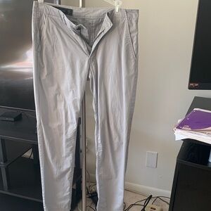 Armani Exchange Light Gray Chinos
